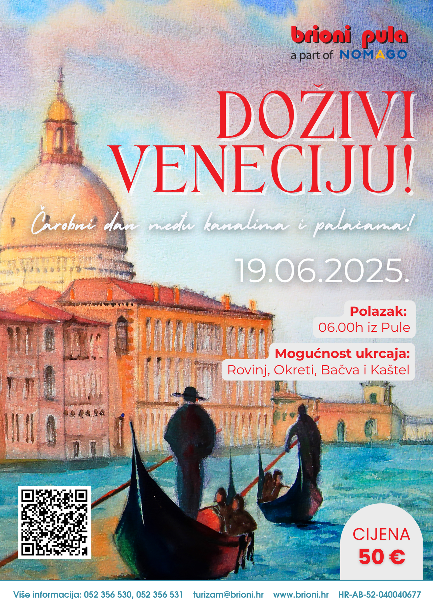 Jednodnevni izlet u Veneciju